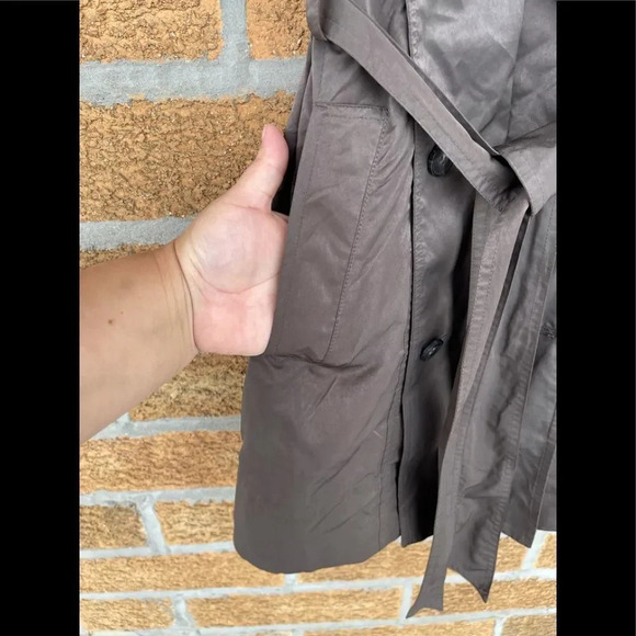 All Saints Spitalfields Bevin Trench dress sz 10 - Picture 8 of 13